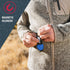 SABRE Frontiersman Bear Bell, Magnetic Silencer, Durable Hook and Loop Strap, Prevents Startling Bears While Hiking