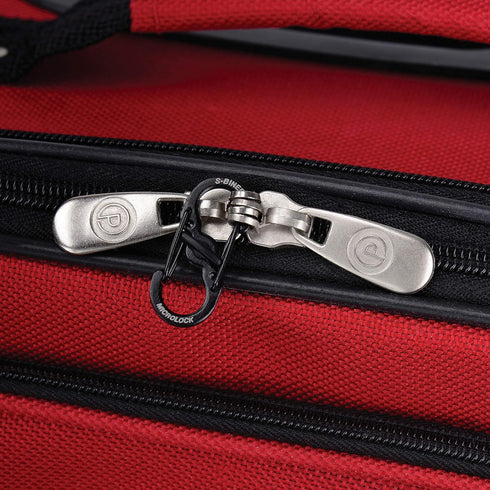 Nite Ize S-Biner MicroLock Stainless Steel, Locking Dual Sided Gates, Keep Keys Secure with Carabiner Key Holder