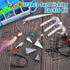 Surf Fishing Tackle Kit, 173pcs Ocean Saltwater Fishing Gear, Lures, Rigs, Weights, Hooks, Accessories