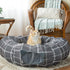 2-in-1 Kitty City Large Cat Tunnel Bed, Zip-Together Cat Play Tunnel & Plush Nap Bed, Pop-Up Indoor Cat Toy