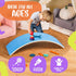bagacootha 32" Ultimate Wooden Wobble Balance Board for Kids by Wooden Toddler Toys & Kids Rocker for Endless Play