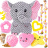 XIUGOAL Pink Puppy Toys - 9 Pack Puppy Chew Toys for Teething,