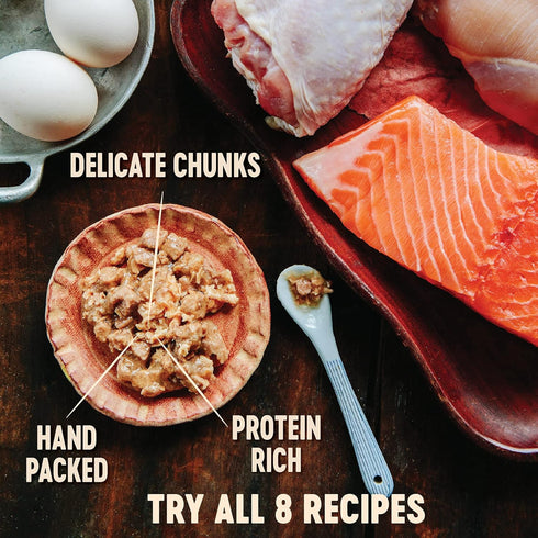 Wellness CORE Grain-Free Signature Selects Wet Cat Food, Chunky Chicken & Salmon, 5.3 oz, Pack of 12