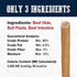 5 Count Cadet Bully Hide Sticks for Small Dogs, All-Natural Beef Pizzle, Limited-Ingredient Long-Lasting Dog Chews