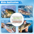 Luminous Live Shrimp Hooks, High Carbon Steel Barbed Hooks with Night Light Saltwater Freshwater Shrimp Walker