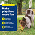 PetSafe Busy Buddy Squeeze Meeze - Fun Turkey Latex Dog Toy for Light Chewers