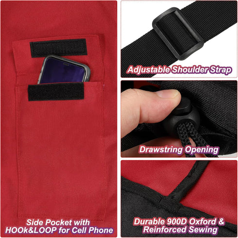 47 Inch 900D PATIKIL Camp Chair Replacement Bag, Foldable Camping Chair Bag Oxford Large Mouth Carry Bag