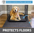 Drymate Premium Dog Crate Mat Liner, Absorbent, Waterproof, Non-Slip, Washable Puppy Pee Pad, Cut to Fit Design