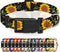 Dog Collar for Boys Girls, Sunflower Puppy Collar for Small Medium Large Dogs, Adjustable Soft Floral Pet Collar with