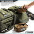 4-Pack Ammo Ammunition Ammos Savior Equipment Loose Sacs Tactical Pouch Firearm Carrier Bag, ID Patches Included, Rifle