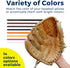 TOFL Softball and Baseball Glove Lace Kit, Mitt Lace Repair Kit with 2 Leather Laces and Needle