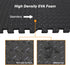 Torin ABPM001BK Interlocking Foam Mat Protective Exercise Workout Puzzle Floor Mat Tiles for Home Gym Equipment - 6