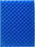4 Pack Aquarium Filter Media Bio Sponge Pad, 16 x 12 x 1 inch, Fish Pond Foam Filter (Blue 20ppi)