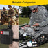 XUANLAN 248PCS Packed Survival First Aid Kit, Survival Tools Camping Essentials Tactical Gear Emergency Trauma Medical