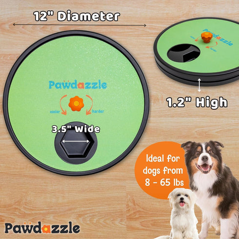 Pawdazzle Dog Nail Scratch Board with Treat Box - Interactive Dog Scratch Pad for Nails with Built-in Reward System |