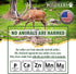 Wildeers Split Elk Antlers for Dogs, Medium 2-Pack, Grade A Antler Chews for Medium and Large Breeds, 5-7" Long