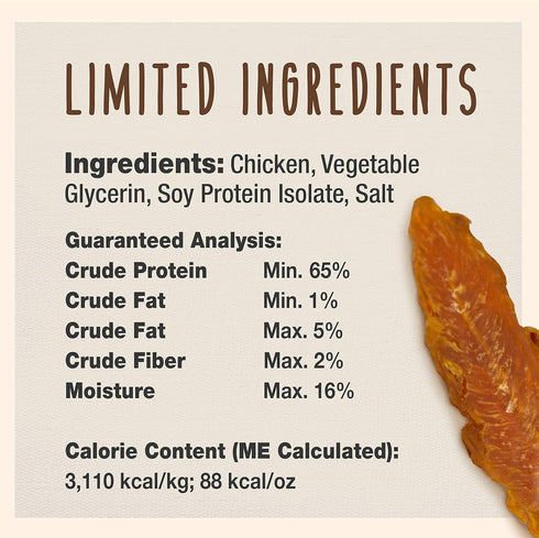 (28 oz.) Cadet Gourmet Chicken Breast Dog Treats - Healthy & Natural Chicken Dog Training Treats for Small & Large Dogs