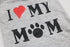 DroolingDog 2 Pack Puppy T Shirt - I Love My Daddy Mommy Small Dog Shirts for Puppies