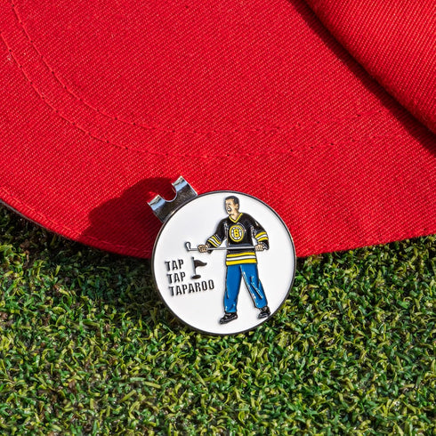 Funny Golf Ball Marker Magnetic Hat Clip for Putting Green, Unique Golf Gadgets for Men and Women