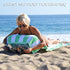 (2-Pack) GoFloats AirWedge Inflatable Beach Chair - Relax with The Comfort of Air