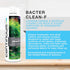 Continuum Aquatics Bacter Clean-F - Cleans Live Rock, Debris, and Other Surfaces in Freshwater and Planted Aquariums, 250 ml