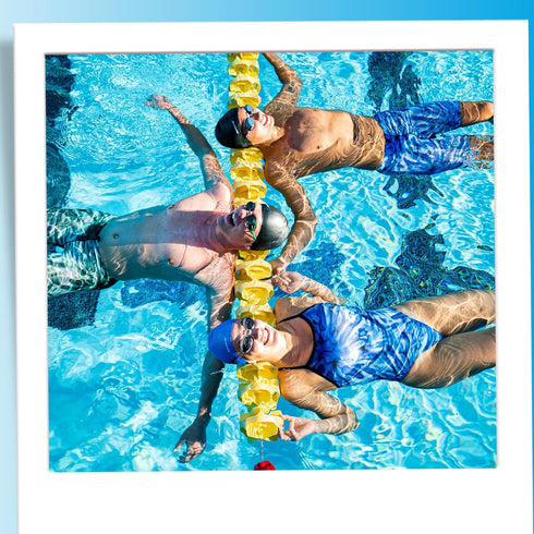 Sporti Bubble Swim Cap for Women, Anti-Slip Bathing Cap Made from Latex/Rubber
