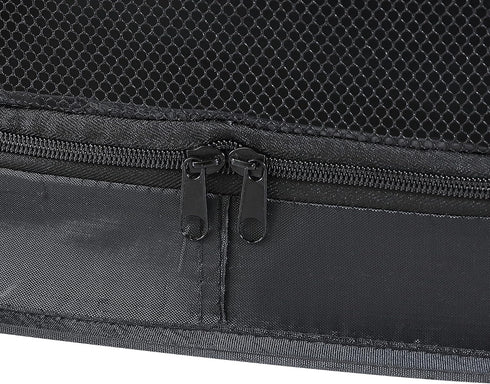 Beatrice Home Fashions Portable Travel Pet Kennel - Collapsible Cat and Dog Kennel (Black)