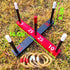 5 2 6 2 GOOSO Ring Toss Game for Kids - Indoor & Outdoor Game for Family and Adults with Poles, Bases and Rings