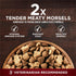 (Pack 4) 3.8 lb. Purina ONE Natural High Protein Dry Dog Food Dry True Instinct with Real Beef and Salmon With Bone