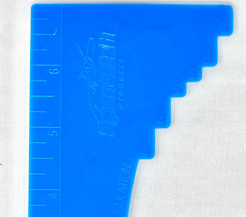 Sportfish Products Multi-Size Crab Measuring Tool with Ruler and Float