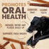 12" Mighty Paw Long Lasting Bully Sticks for Dogs - All Natural Grass Fed Beef Chews. Lower Odor Dog Bully Sticks