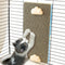 Cat Scratching Post SCRC-40X30, Wall Mounted Scratcher for Cage, Cardboard Cat Scratcher