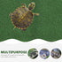 jojofuny Artificial Grass Turf, Aquatic Grass Lawn for Pet, Turtle Basking Ramp, Simulation Grass for Fish Tank Reptile