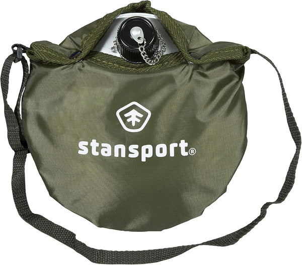 Stansport 1 Quart Scout Canteen Green (260)