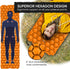 POWERLIX Ultralight Inflatable Camping Sleeping Pad, Compact Lightweight Mattress with Inflation Bag/Repair Kit