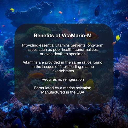 Brightwell Aquatics Vitamarin M - 500-ML Liquid Multivitamin Supplement for Marine Fish Aquariums