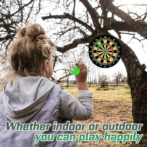 12pcs 5 6 7 8 9 10 11 12 Dart Board - Magnetic Darts - Excellent Indoor Game and Party Games - Gifts for Year Old Boy