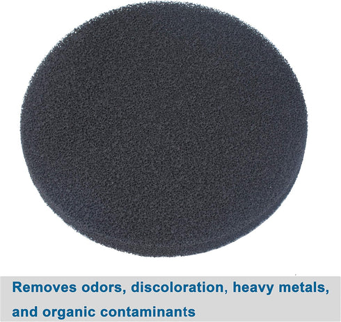 Fx4 Carbon Filter Pads Pack of 6 – Replacement Carbon Impregnated Foam Pads Compatible with Fluval FX5 / FX6 Canister