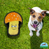 Durable Mushroom Squeaky Dog Toy for Aggressive Chewers, Tough Chew Toy for Small, Medium, Large Dogs
