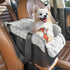 PETSFIT Center Console Dog Car Seat, Portable Pet Car Seat with Safe