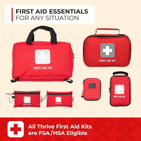 First Aid Kit – 291 Pieces of Hospital Grade Medical Supplies for Emergency Situations
