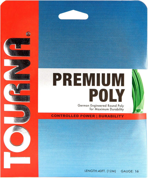 Tourna Premium Durable Poly Tennis String