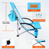 Nice C Beach Chair, Sling Sand River Chairs for Adults, Sillas De Playa, Beach Seat with Cooler High Back, Cup Holder