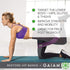 Gaiam Restore Booty Bands Resistance Loops, Set of 2 Elastic Glute Bands for Women & Men, Exercise Guide Included