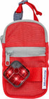 Blueberry Style Red Dog Waste Bag Dispenser, Dog Poop Bag Holder with 1 Roll of Free Poop Bags