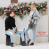 LOCYOP 18.1" 600LBs Portable Stool with Swivel Cushion Bag&Carabiner,H Collapsible More Sturdy and Lightweight Camping