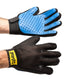 PAIR of Low-Cost Pet Grooming Gloves, Ideal for Grooming, Deshedding, Bathing & Massaging Dogs & Cats, Blue