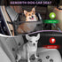 GENORTH 20 lbs Dog Car Seats for Small and Medium Dogs,Portable Puppy/Pet Car Booster Seat with Clip-On Leash and Mesh