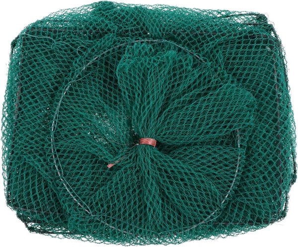 Portable Fishing Trap Net 14-Segment 2.1m Mesh Fish and Shrimp Cage Sturdy