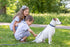 Affordable European Luxury Medium Soft Navy Leather Dog Lead, Made in USA